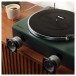 Majority Folio Bluetooth Turntable, Green - Exploded view, built-in speakers