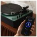 Majority Folio Bluetooth Turntable, Green - Tech image, Bluetooth built-in