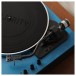 Majority Folio Bluetooth Turntable, Blue - Detail Image, Tonearm