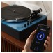 Majority Folio Bluetooth Turntable, Blue - Tech image, Bluetooth built-in