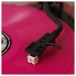 Majority Folio Bluetooth Turntable, Red - Detail Image, Audio-Technica Cartridge Included