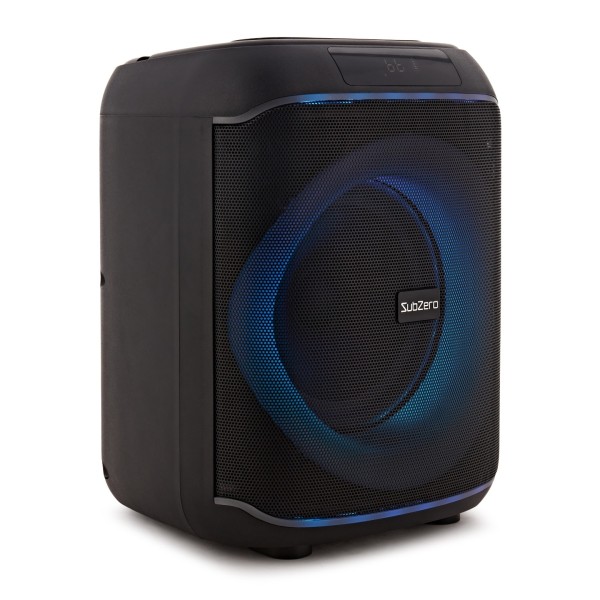 SubZero PartyVox 8" Karaoke Speaker with Wireless Microphones