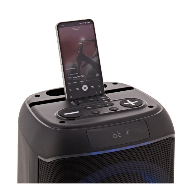 SubZero PartyVox 8" Karaoke Speaker with Wireless Microphones