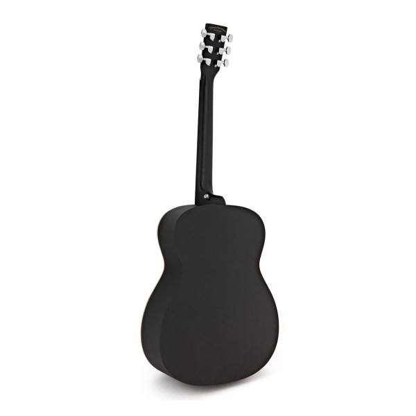 Tanglewood TWBB O Blackbird Folk Acoustic, Smokestack Black Satin with Accessory Pack