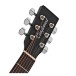 Tanglewood TWBB O Blackbird Folk Acoustic, Smokestack Black Satin with Accessory Pack
