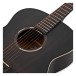 Tanglewood TWBB O Blackbird Folk Acoustic, Smokestack Black Satin with Accessory Pack