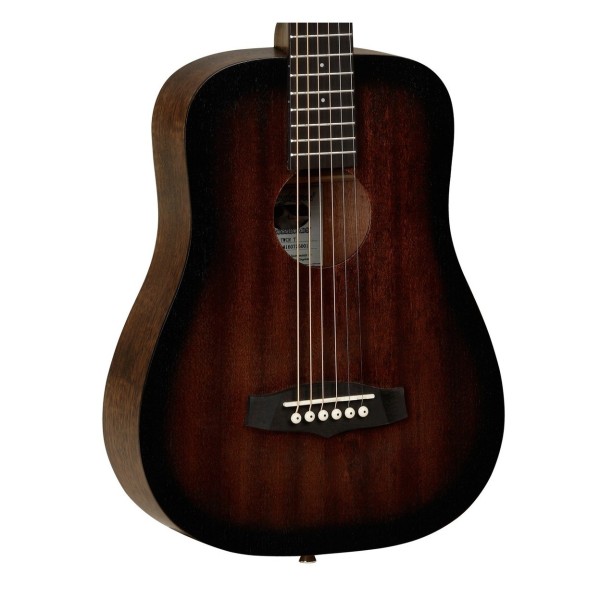 Tanglewood TWCR T Crossroads Travel Acoustic, Whisky Burst with Gig Bag