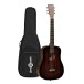 Tanglewood TWCR T Crossroads Travel Acoustic, Whisky Burst with Gig Bag