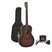 Tanglewood TWCR P Crossroads Parlour Acoustic, Whiskey Burst with Accessory Pack