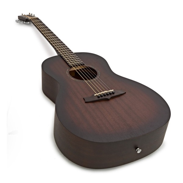 Tanglewood TWCR P Crossroads Parlour Acoustic, Whiskey Burst with Accessory Pack
