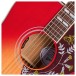 Gibson Hummingbird Standard, Vintage Cherry Sunburst - soundhole