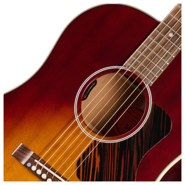 Gibson J-45 Original, Autumn Burst - soundhole