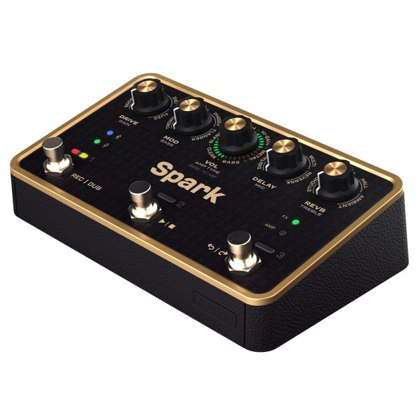 Positive Grid Spark Pedal - angled shot
