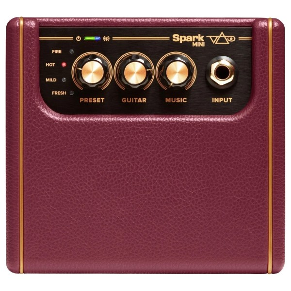 Positive Grid Spark Mini Vai Battery Powered Practice Amp - control panel