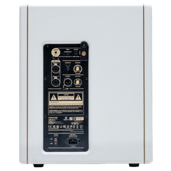Positive Grid Spark Cab 2, Pearl - back