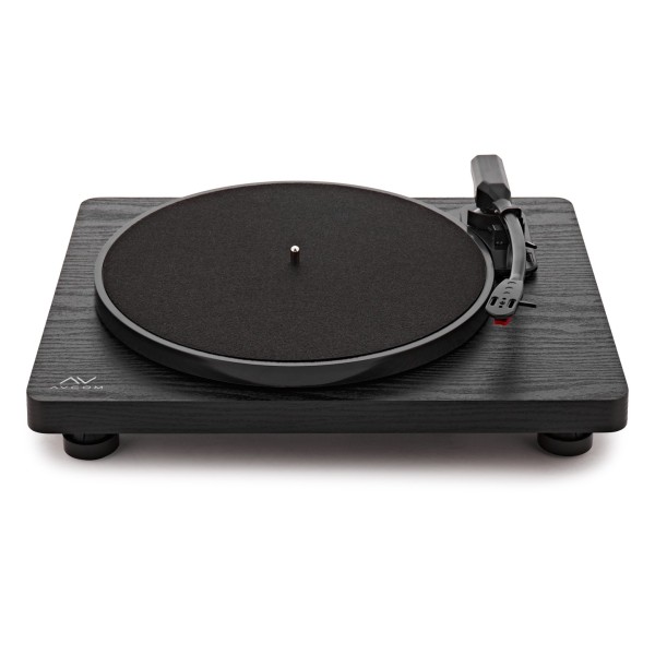 AVCOM Minimalist Turntable with Bluetooth Output, Black