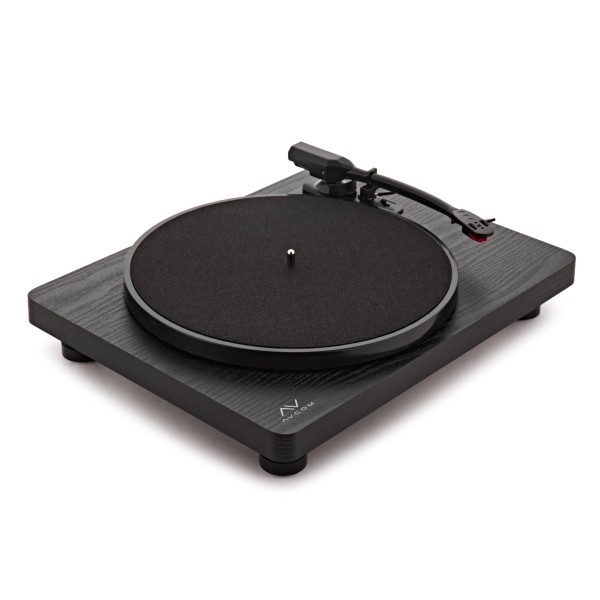 AVCOM Minimalist Turntable with Bluetooth Output, Black