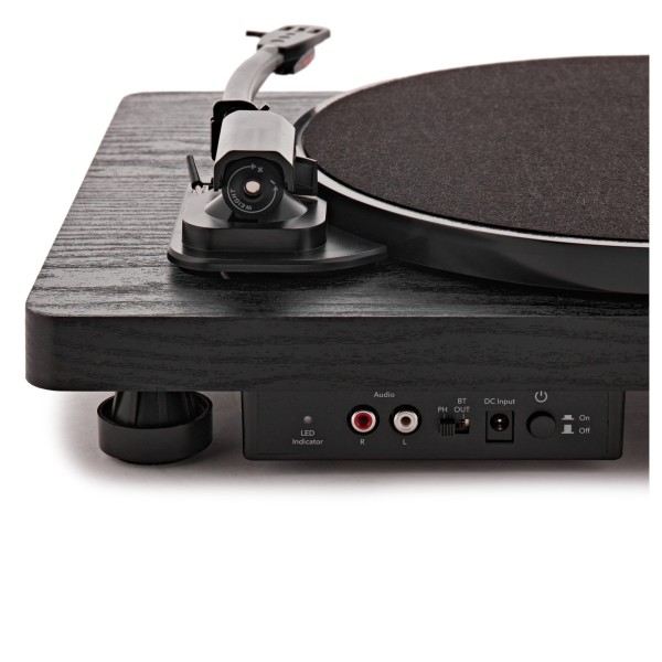 AVCOM Minimalist Turntable with Bluetooth Output, Black