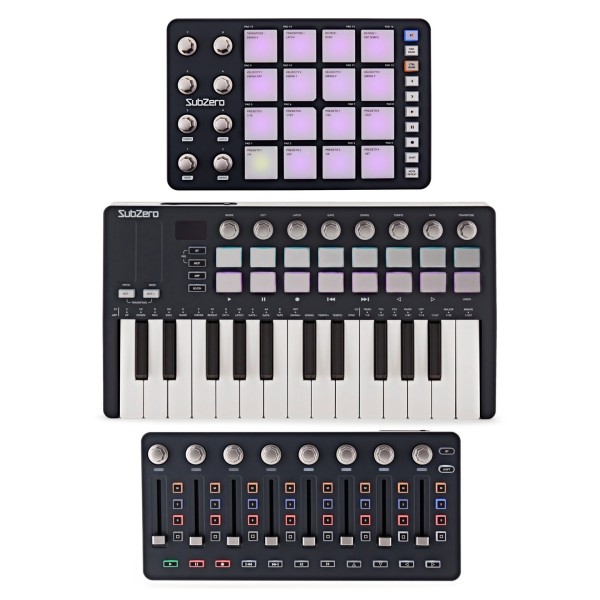 SubZero MIDI Controller Producer Bundle