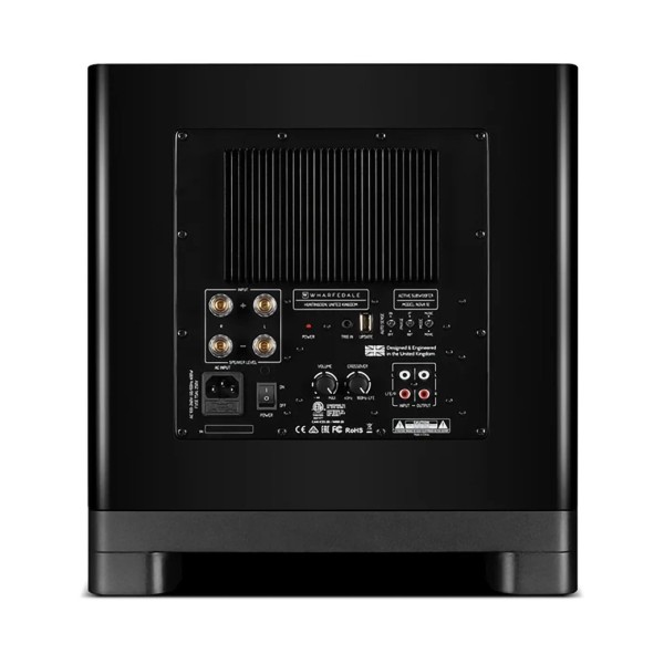 Wharfedale NOVA 10 Subwoofer, Black rear 