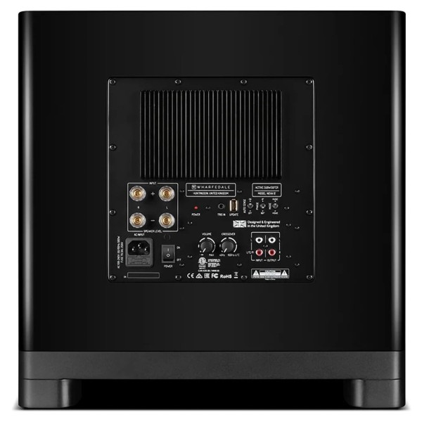 Wharfedale NOVA 12 Subwoofer, Black rear 