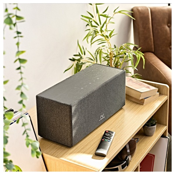 AVCOM 2.0 Active Speaker with HDMI ARC, Charcoal Black