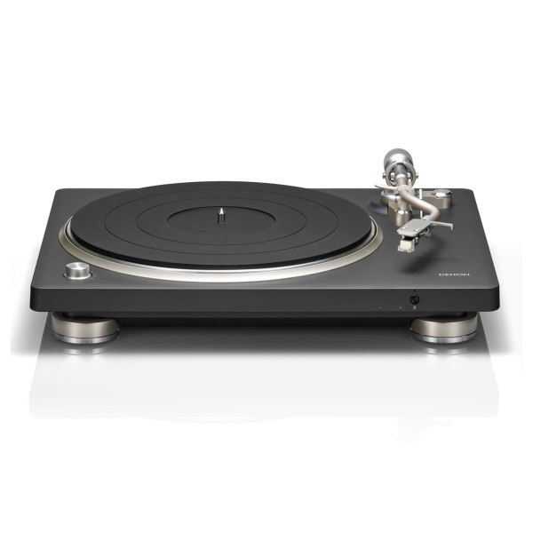 Denon DP-500BT Hi-Fi Turntable with Bluetooth, Black - front 