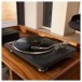 Denon DP-500BT Hi-Fi Turntable with Bluetooth, Black - lifestlye 