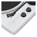 AVCOM 2.0 Active Speaker Turntable System with Audio-Technica Stylus, Oak & White
