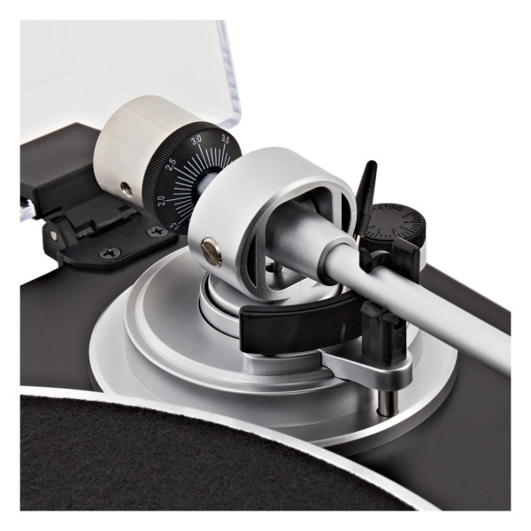 AVCOM 2.0 Active Speaker Turntable System with Audio-Technica Stylus, Black
