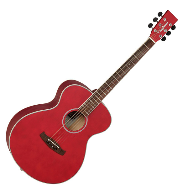 Tanglewood Discovery DBTFRD Acoustic Guitar, Red Matt Satin