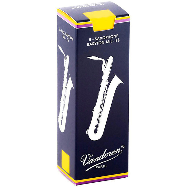 Vandoren Baritone Saxophone Reeds, Strength 2.0 Box of 5