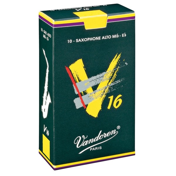 Vandoren V16 Alto Saxophone  Reeds Strength 2.0 (10 Pack)