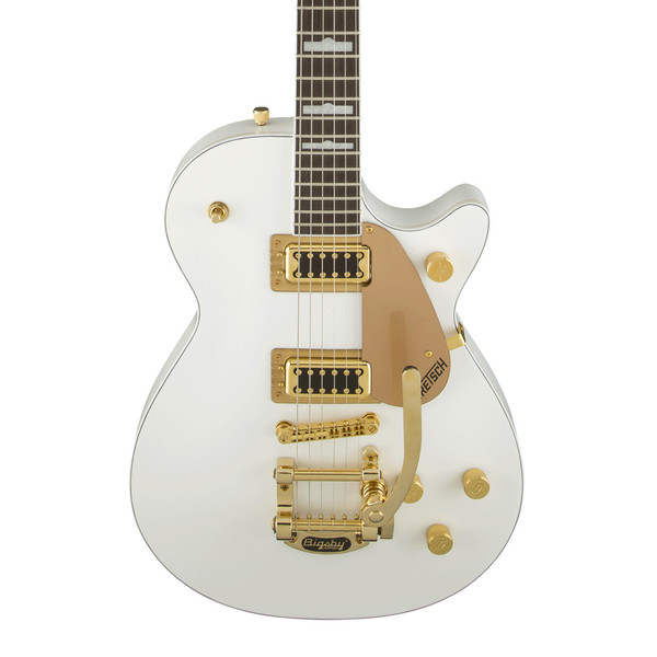 DISC Gretsch G5434T-LTD Electromatic Pro Jet, White/Gold at Gear4music