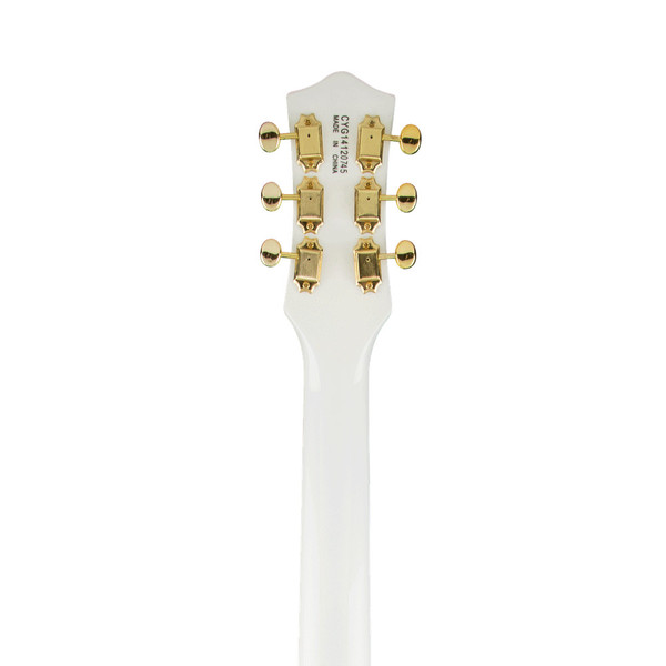 DISC Gretsch G5434T-LTD Electromatic Pro Jet, White/Gold at Gear4music
