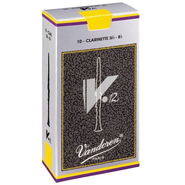Vandoren V12 Bb Clarinet Reed, 3 (10 Pack)
