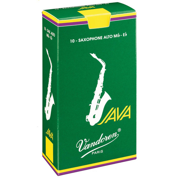 Vandoren Java Alto Saxophone Reeds Strength 3.5 (10 Pack)
