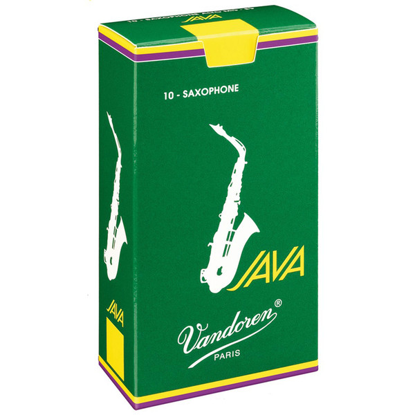 Vandoren Java Alto Saxophone Reeds Strength 1.5 (10 Pack)