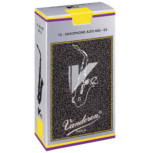 Vandoren V12 Alto Saxophone Reeds Strength 3.5 (10 Pack)