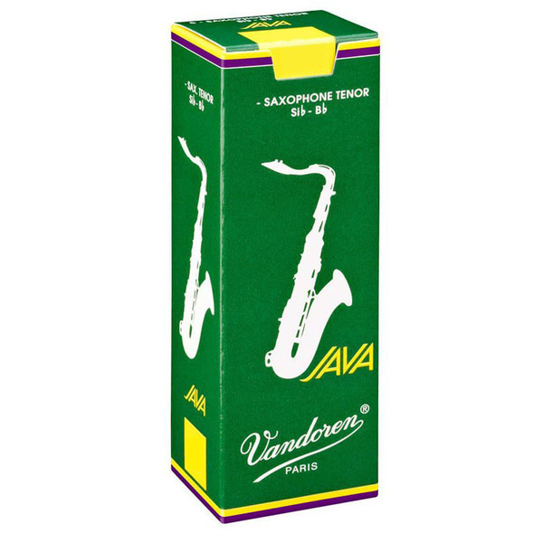 Vandoren Java Tenor Saxophone Reeds Strength 3.5 Box of 5