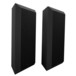 Ultimate Acoustics Pro Bass Traps Bevel Edge with Vinyl x 2, Charcoal