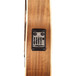 Warwick Alien Fretless 5-String Bass Guitar, Natural Satin