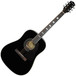 Silvertone 955 Acoustic Guitar, Black