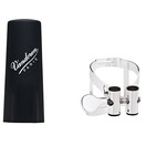 Vandoren M/O Bb Clarinet Ligature, Silver Plate with Plastic Cap