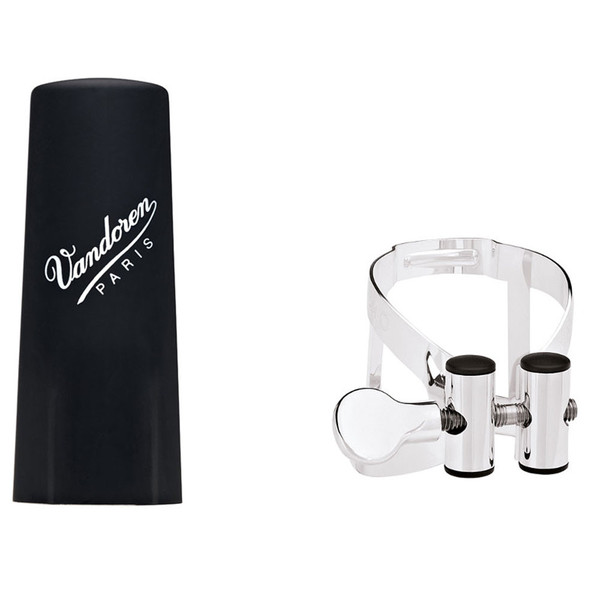 Vandoren M/O Bb Clarinet Ligature, Silver Plate