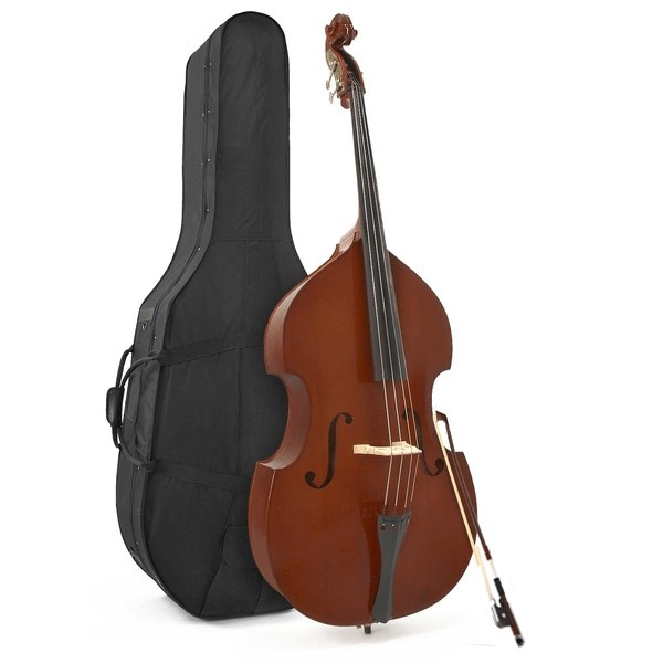 Student 4/4 Full Size Double Bass by Gear4music