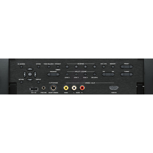 Yamaha RXA2050 Aventage AV Receiver with MusicCast, Black