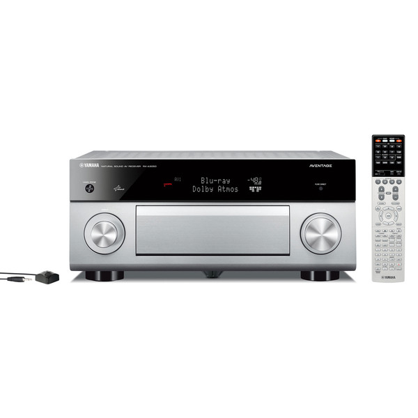 Yamaha RXA3050 Aventage AV Receiver with MusicCast, Titanium