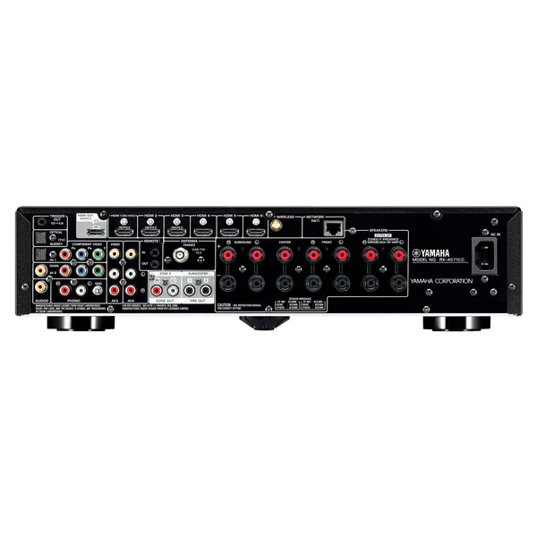 Yamaha RXAS710D Aventage AV Receiver with MusicCast, Black