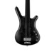 Warwick Rockbass Corvette Left Handed 4-String Fretless Bass, Black
